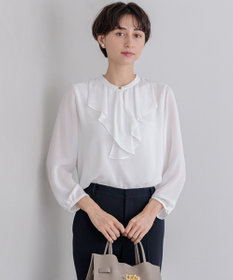 ロドリリオン　フードつきフリルカットソー　ダークグレー ロドリリオン フードつきフリルカットソー ライトグレー フリル