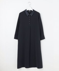 J.PRESS LADIES S 【2way】セラテリーダブルクロス 襟付き ワンピース