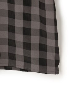 23区 L 【WEB&一部店舗限定】ブロックチェック フリル ブラウス