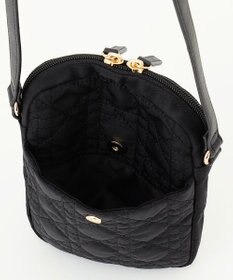 LA BAGAGERIE グリッドキルティングミニショルダー