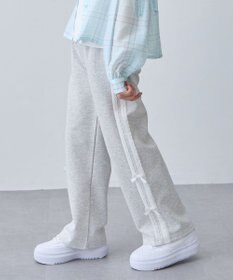 ANY KIDS 【洗濯機可能/速乾】ドライタッチ トラックパンツ