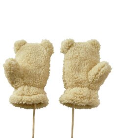 MIKI HOUSE HOT BISCUITS 【1歳-5歳】 もこくま顔ドン ボアミトン