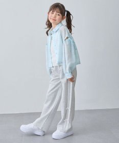 ANY KIDS 【洗濯機可能/速乾】ドライタッチ トラックパンツ