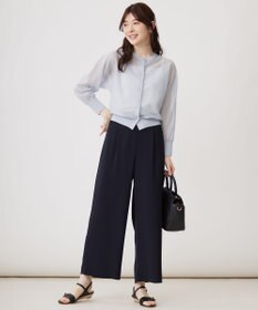 ANY SIS 【洗える】イージードロスト ワイドパンツ