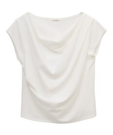 Green Parks ドレープオフショルフレンチ袖Ｔシャツ