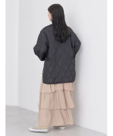 earth music&ecology キルティングハーフブルゾン