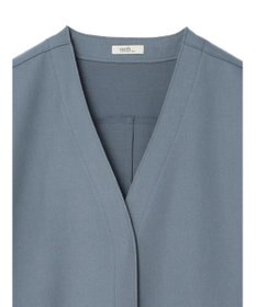 earth music&ecology 圧縮風ポンチコーディガン