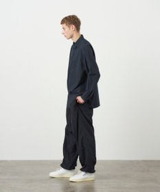 ATON SHRINK BROAD | オーバーサイズシャツ- UNISEX