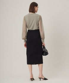 ICB 【洗える】 コットンコンプレッシャー スカート