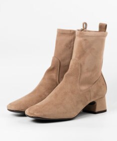 BONTRE 【UNISA/ウニサ】ショートヒールストレッチブーツ