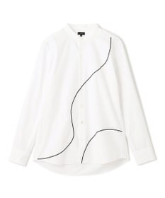 JOSEPH HOMME アートワークシャツ　バンドカラー