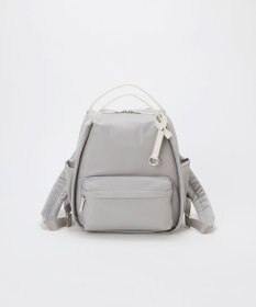 TOPKAPI 【Breath TOPKAPI】【撥水】ツヤ ナイロン レザーハンドル ミニ リュック