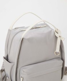 TOPKAPI 【Breath TOPKAPI】【撥水】ツヤ ナイロン レザーハンドル ミニ リュック