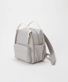 TOPKAPI 【Breath TOPKAPI】【撥水】ツヤ ナイロン レザーハンドル ミニ リュック