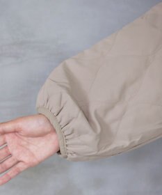 Tiaclasse 【リバーシブル】キルティングエコファー2WAYブルゾン