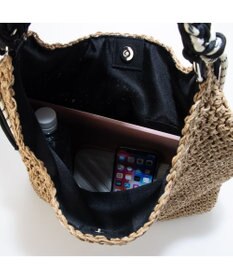 UNBILLION カシュカシュ cachecache / パラコードハンドルクロッシェトート カゴバッグ