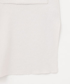 ANY L ロングニットジレ