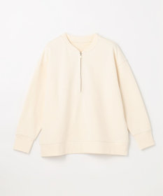 ANY ハーフジップスウェット