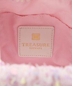 TOPKAPI 【TREASURE TOPKAPI】スパンコール エンブロイダリー刺繍 巾着 バッグ / ポーチ
