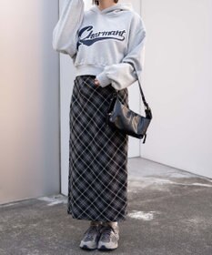 WEGO スタジアムロゴショートプルパーカー