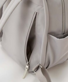 TOPKAPI 【Breath TOPKAPI】【撥水】ツヤ ナイロン レザーハンドル ミニ リュック