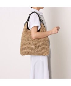 UNBILLION カシュカシュ cachecache / パラコードハンドルクロッシェトート カゴバッグ