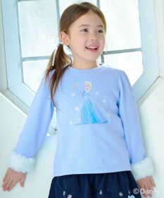 ANY KIDS 【ディズニー/FROZEN】裏シャギープリントトレーナー