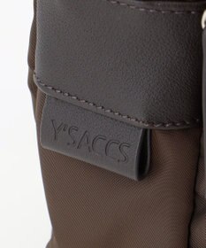 Y'SACCS ナイロン×牛革コンビシリーズ　横型ショルダーバッグ　SSサイズ