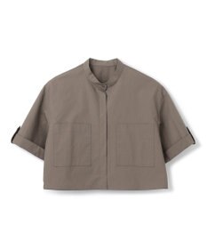 uncrave 【洗濯機洗い可】カラータイプライター ショートシャツ（uncrave WHITE）