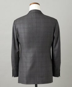 GOTAIRIKU 【Loro Piana Fabric】365 通年スーツ(グレーー×格子)