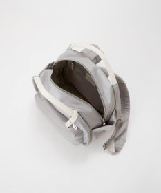 TOPKAPI 【Breath TOPKAPI】【撥水】ツヤ ナイロン レザーハンドル ミニ リュック