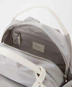 TOPKAPI 【Breath TOPKAPI】【撥水】ツヤ ナイロン レザーハンドル ミニ リュック