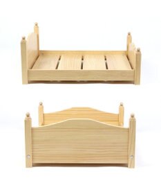 PET PARADISE ペットパラダイス ペット木製ベッド＆花柄布団