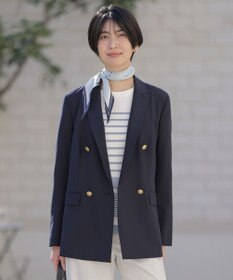 J.PRESS LADIES スクエアドット 剣先 スカーフ