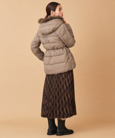 ANY 【洗える】スムースタッチ ショート丈ダウンコート