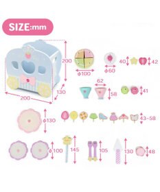 Mother garden マザーガーデン  野いちご プリンセス スイーツリボンセット