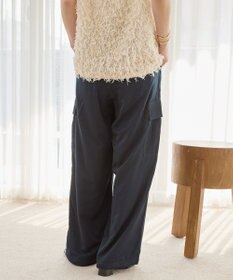 AMERICAN HOLIC サテンカーゴパンツ