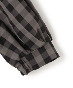 23区 L 【WEB&一部店舗限定】ブロックチェック フリル ブラウス