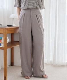 AMERICAN HOLIC サテンカーゴパンツ