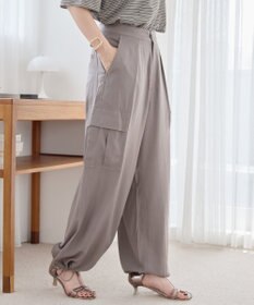 AMERICAN HOLIC サテンカーゴパンツ