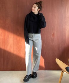 UNFILO 【洗える】ふわふわニット バラクラバ