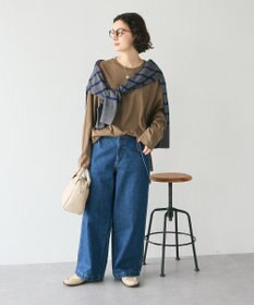 CRAFT STANDARD BOUTIQUE ワンポイント刺繍長袖チュニック