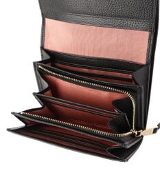 LANVIN en Bleu サンドニ 二つ折り中Lファスナー財布