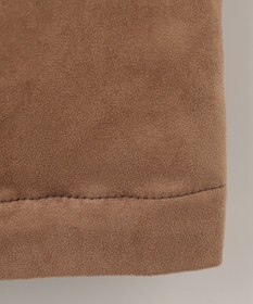 JOSEPH ABBOUD 【キルトレスダウン】ナチュラルダイスウェード ダウンコート