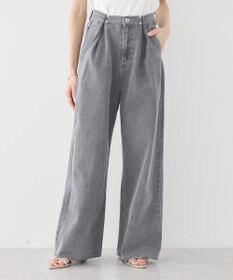 earth music&ecology タックホックデニムパンツ