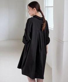 Tiaclasse 【洗える】麻ライクスキッパーシャツチュニック