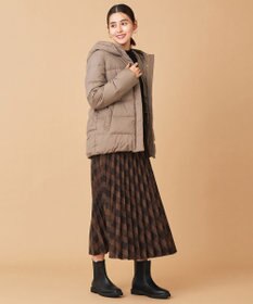 ANY 【洗える】スムースタッチ ショート丈ダウンコート