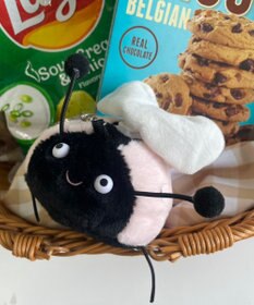 WEGO ふりふりてんとうむしぬいぐるみキーホルダー