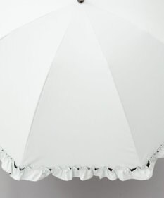 AURORA 【WEB・直営店限定】フリル晴雨兼用傘（1段スライドショート）