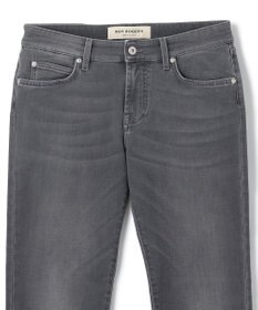 JOSEPH HOMME 【WEB限定】【ROY ROGER'S】LEONARDO  / スリムテーパードジャージーデニム / BLACK